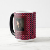 Courageus Zigzag Patroon Son Afstudeercadeau Magische Mok (Voorkant links)
