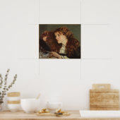 Courbet - Jo Het Mooi Ierse Meisje Poster (Keuken)