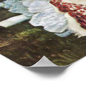 Courbet Young Dames op de Banken van de Seine Poster (Hoek)