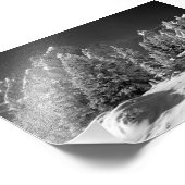 Courchevel 1850 3 Valleys Franse Alpen Frankrijk Foto Afdruk (Hoek)