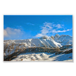 Courchevel 3 Valleys Franse Alpen Frankrijk Foto Afdruk