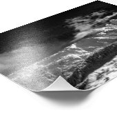 Courchevel 3 Valleys Franse Alpen Frankrijk Foto Afdruk (Hoek)