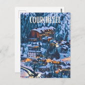 Courchevel Briefkaart (Voorkant / Achterkant)