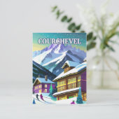 Courchevel (film) briefkaart (Staand voorkant)