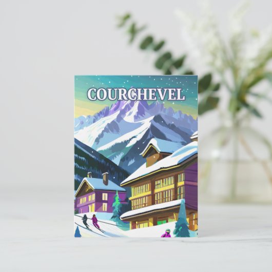 Courchevel (film) briefkaart (Staand voorkant)