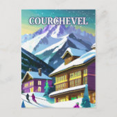 Courchevel (film) briefkaart (Voorkant)