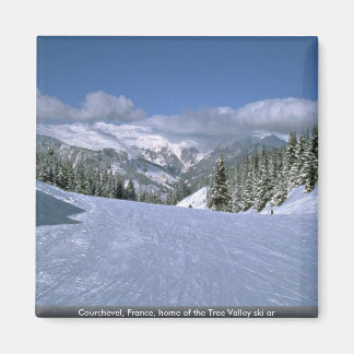 Courchevel, Frankrijk, het tehuis van de skiar van Magneet