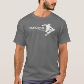 Courchevel Frankrijk Snowboarder T-shirt (Voorkant)