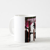 Courchevel, Franse skiposter Koffiemok (Voorkant links)