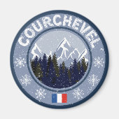 Courchevel Magneet (Voorkant)