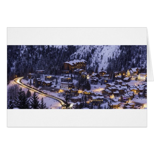 Courchevel Mountain Snow (Voorkant Horizontaal)