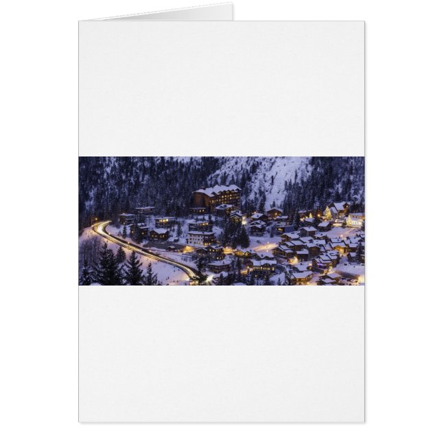 Courchevel Mountain Snow (Voorkant)