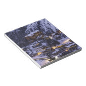 Courchevel Mountain Snow Notitieblok (Schuin)