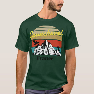 Courchevel ski Savoie Frankrijk T-shirt