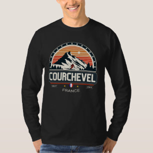 Courchevel skigebied in de Franse Alpen cadeaus T-shirt