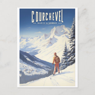 Courchevel - Valle de la tarentaise Briefkaart