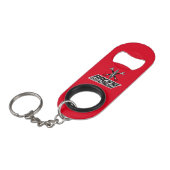 Coureurmonteur Mini Flessenopener (Voorkant Gekanteld)