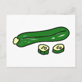 courgette briefkaart (Voorkant)