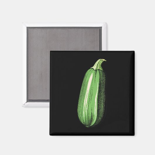 courgette luie makkelijke grappige bijpassende hal magneet (Voorkant / Achterkant)