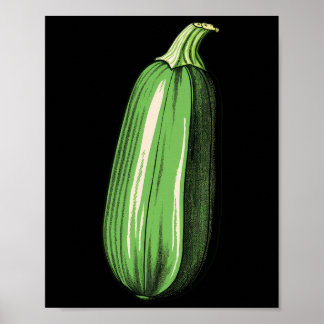 courgette luie makkelijke grappige bijpassende hal poster