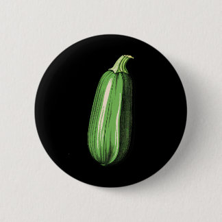 courgette luie makkelijke grappige bijpassende hal ronde button 5,7 cm