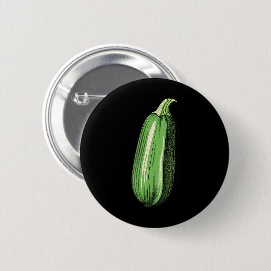 courgette luie makkelijke grappige bijpassende hal ronde button 5,7 cm (Voorkant /achterkant)