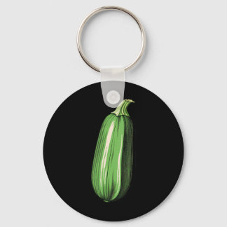 courgette luie makkelijke grappige bijpassende hal sleutelhanger
