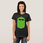 courgette vader koning groente vaders dag tuinman t-shirt (Voorkant volledig)