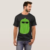 courgette vader koning groente vaders dag tuinman t-shirt (Voorkant volledig)