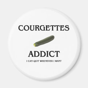 Courgettes Addict Magneet