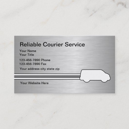 Courier Visitekaartjes (Voorkant)