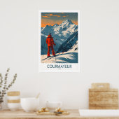 Courmayeur Muur Kunstprint - Italië 1 Poster (Keuken)