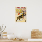 Course de Taureaux  1907 Bull Fighting Ad Poster (Keuken)