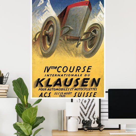 Course Klausen Poster (Thuiskantoor)