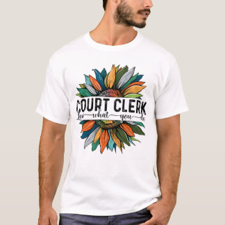 Court Clerk Love T-shirt