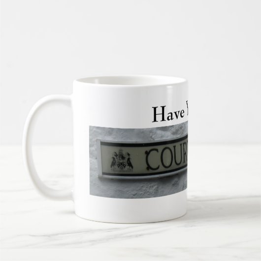 Court Cocking (5958) Classic White Mok 11oz (Links)