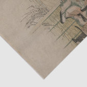 Court Damking Dolls van Kubo Shunman Tissuepapier (Detail)