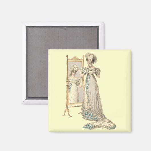Court Dress 1822 Magneet (Voorkant / Achterkant)