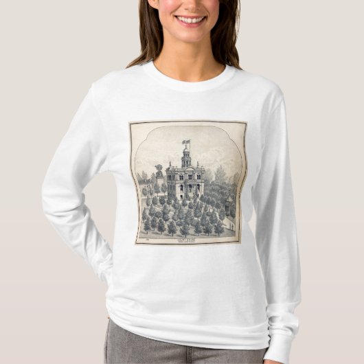 Court House, Fresno T-shirt (Voorkant)