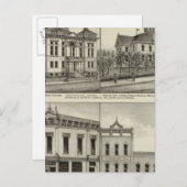 Court House, Kansas Briefkaart (Voorkant / Achterkant)