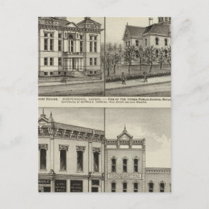 Court House, Kansas Briefkaart