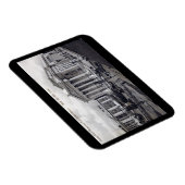 Court House, Library, New Haven CT 1912  Po Magneet (Rechterzijde)