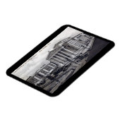 Court House, Library, New Haven CT 1912  Po Magneet (Linkerzijde)