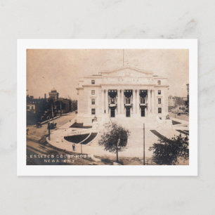 Court House, Newark, Vintage van New Jersey Briefkaart