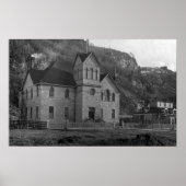 Court House of Skagway, Alaska Photography Poster (Voorkant)