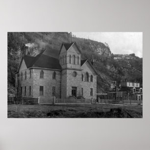 Court House of Skagway, Alaska Photography Poster