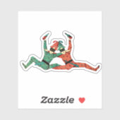 Court jester sticker (Vel)