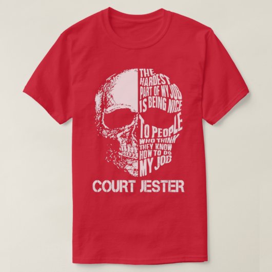 Court Jester T-shirt (Design voorkant)