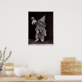 Court Jester van Tabblyland Kat  Foto Poster (Keuken)