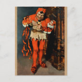 Court Jester William Merritt Chase Art Briefkaart (Voorkant)